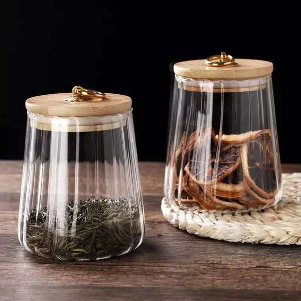 Transparent glass storage jars - Image 4