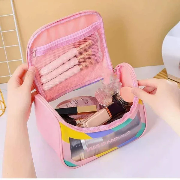 Transparent washbag/cosmetic bag - Image 2