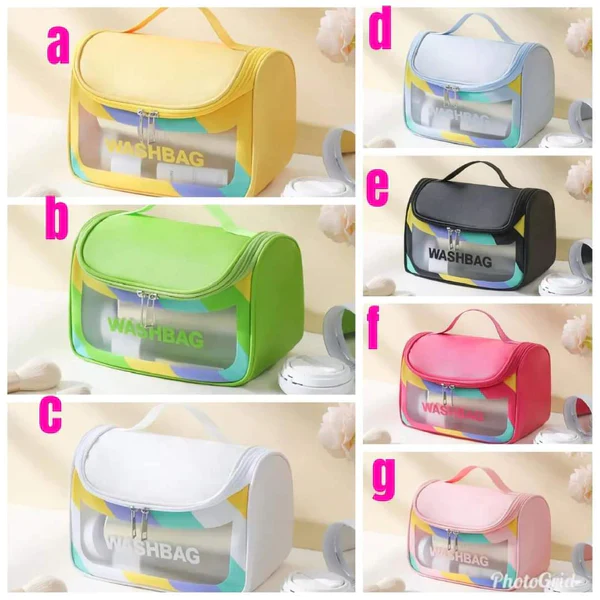 Transparent washbag/cosmetic bag - Image 3