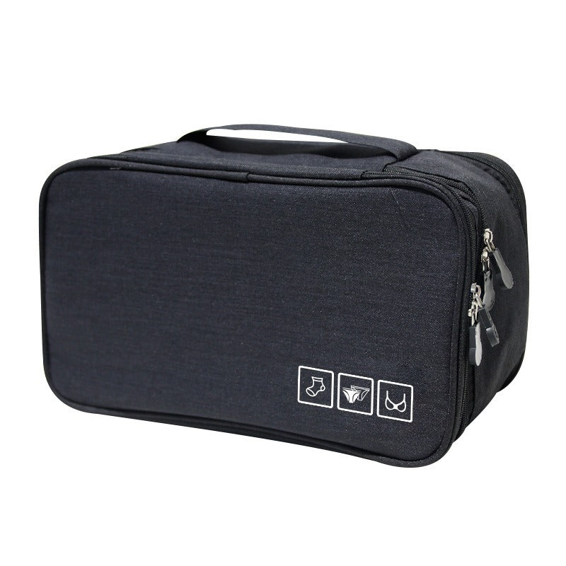 Travel Underwear & Accessories Organizer |  Multi-Compartment Packing Bag - Image 7
