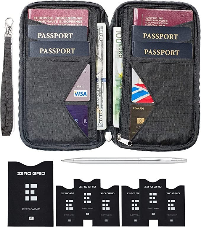 Travel Wallet & Family Passport Holder - Image 3