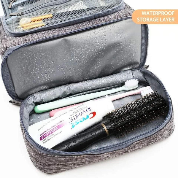 Travel Waterproof Makeup & Toiletries Bag | Portable Cosmetic Organizer Kenya - Image 4