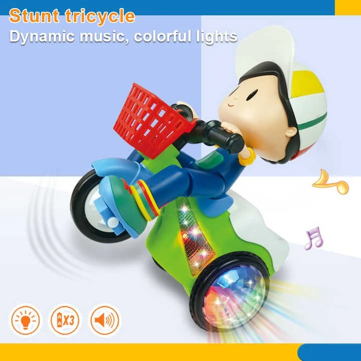Tricycle stunt toy - Image 3