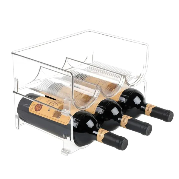 Triple Stackable Wine Bottle Rack - Image 6