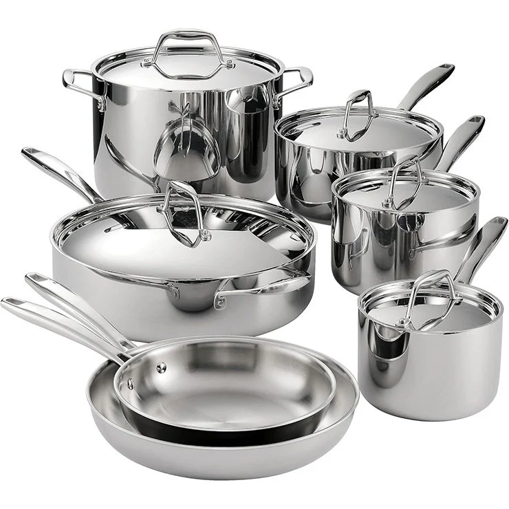 Triply Stainless Steel Cooking Pot & Saucepan –Cookware - Image 2