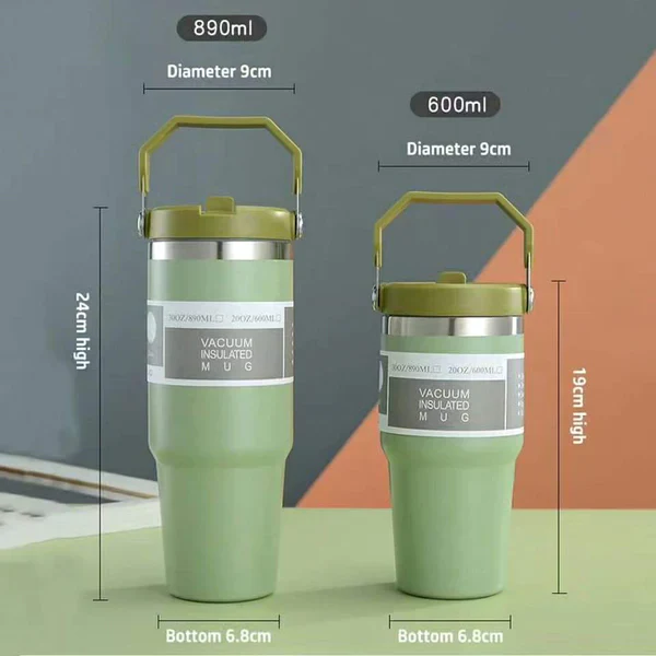 Tumbler With Top Handle - Image 7