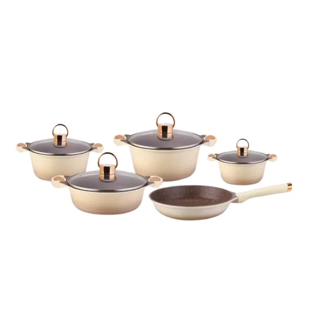 Ucclife Granite Cookware 9pcs Set - Image 2