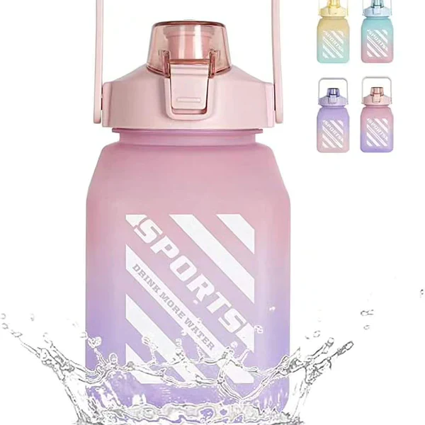Unbreakable 1.5L Multicoloured Water Bottle - Image 3