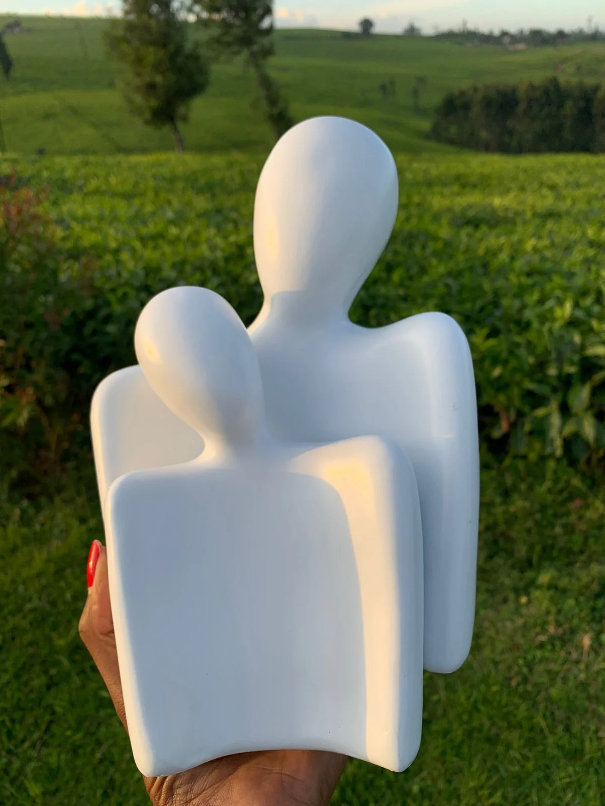 Unbreakable Abstract Couple Simple Modern Creative Art Decoration - Image 2