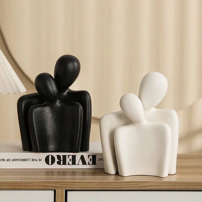 Unbreakable Abstract Couple Simple Modern Creative Art Decoration - Image 3