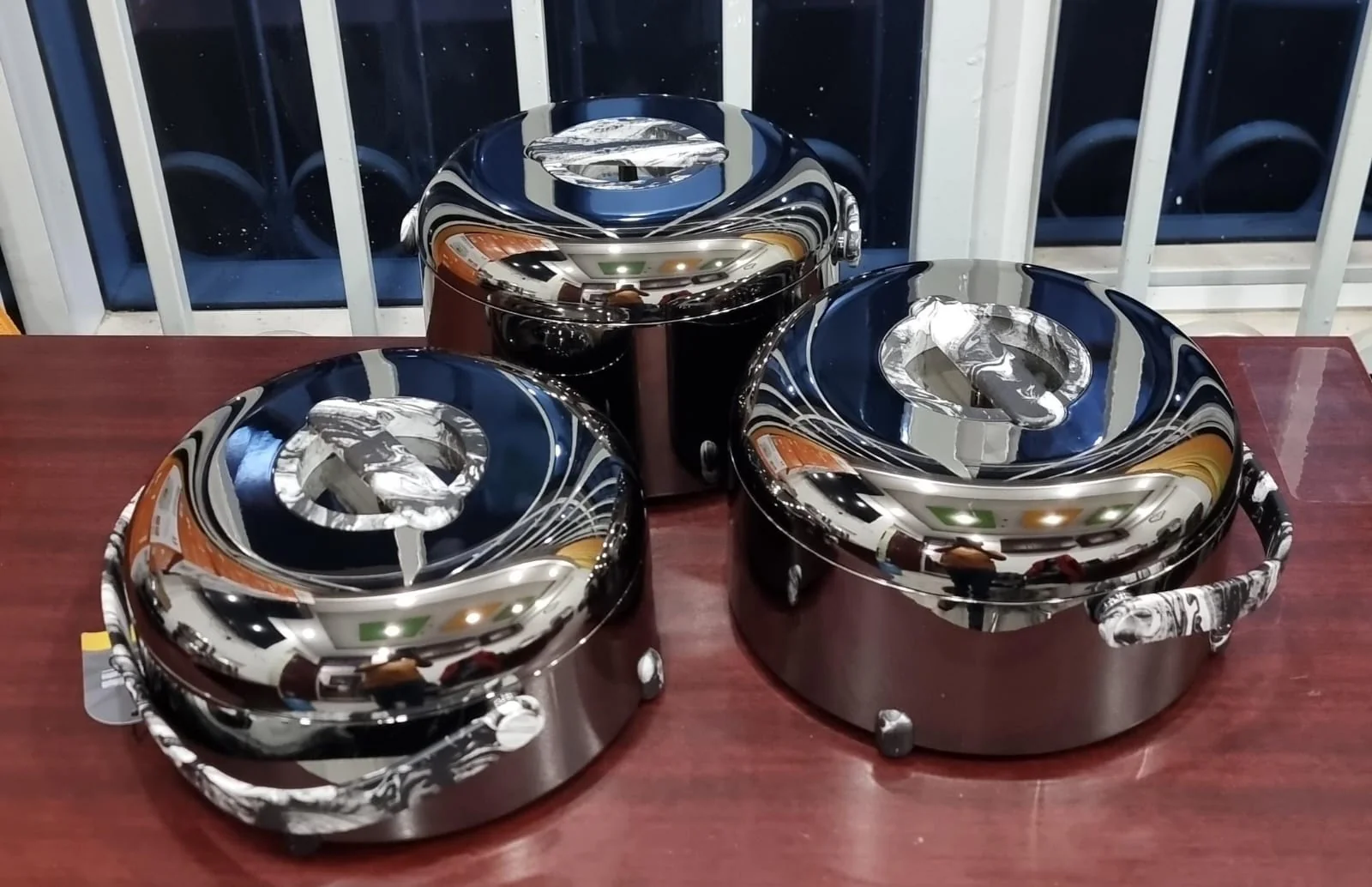 Unique Very High quality BIG SIZE forever gold insulated hotpots - Image 3