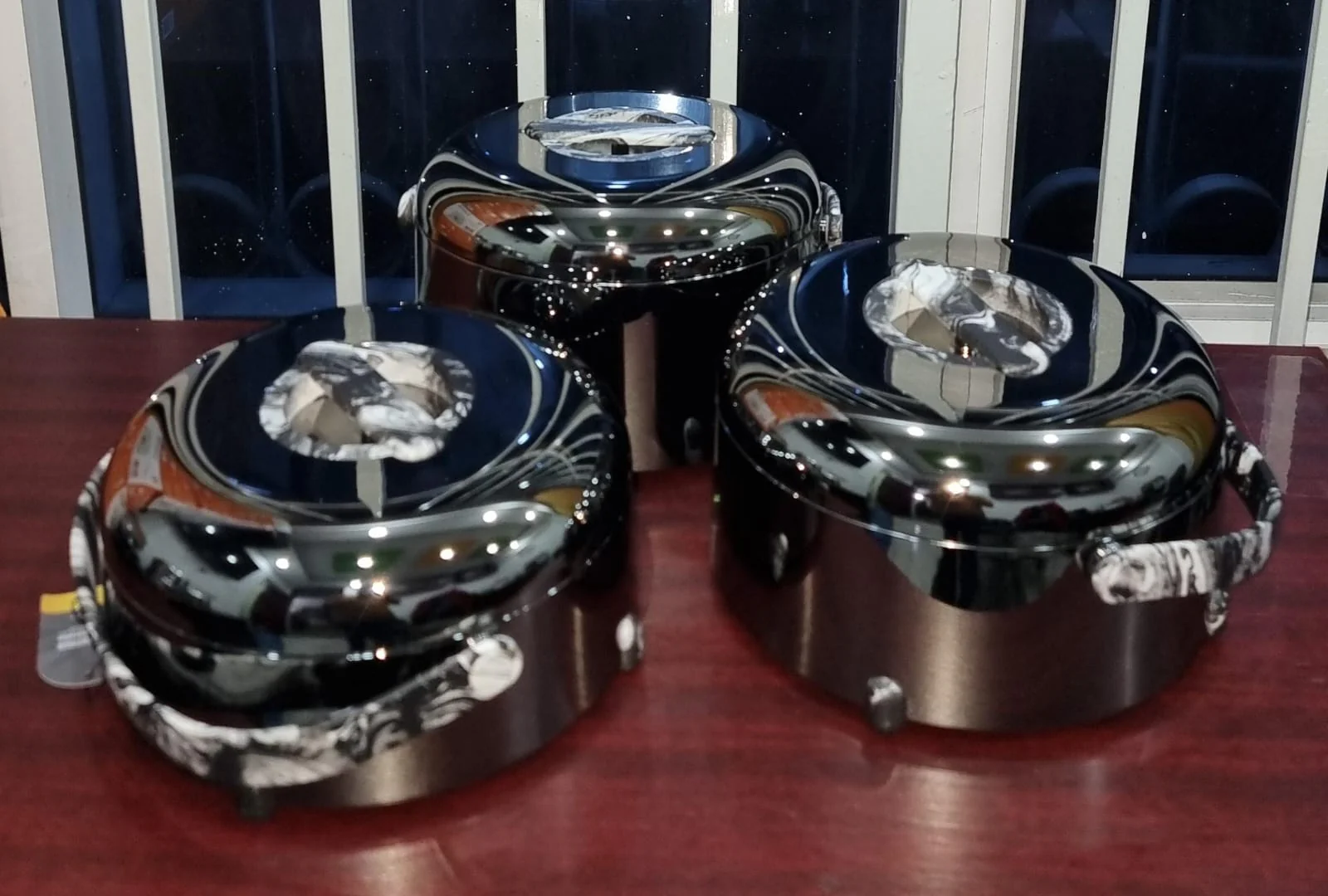 Unique Very High quality BIG SIZE forever gold insulated hotpots - Image 4