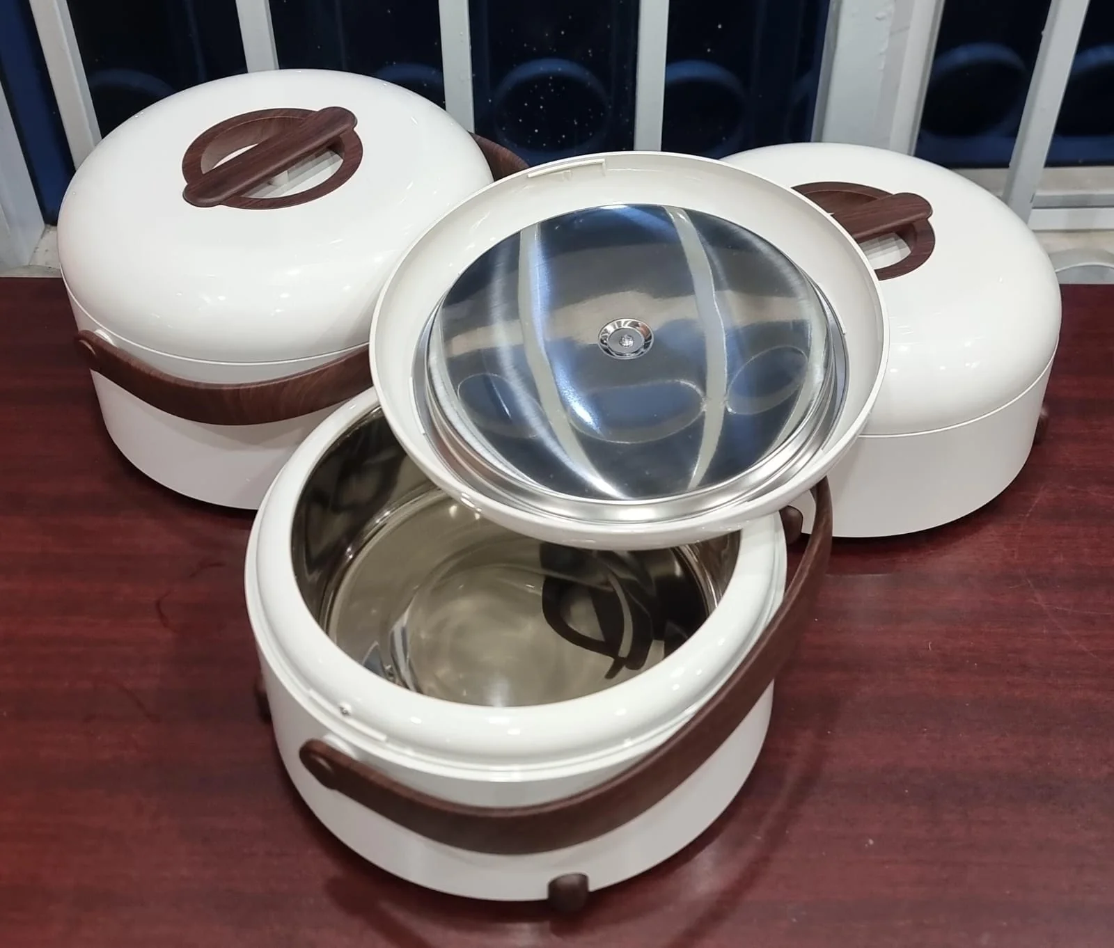 Unique Very High quality BIG SIZE forever gold insulated hotpots - Image 5