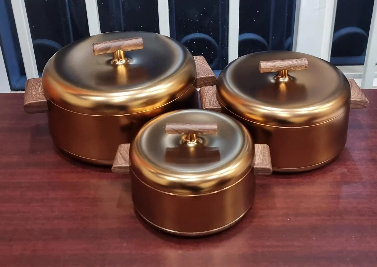Unique Very High quality forever gold insulated hotpots - Image 3