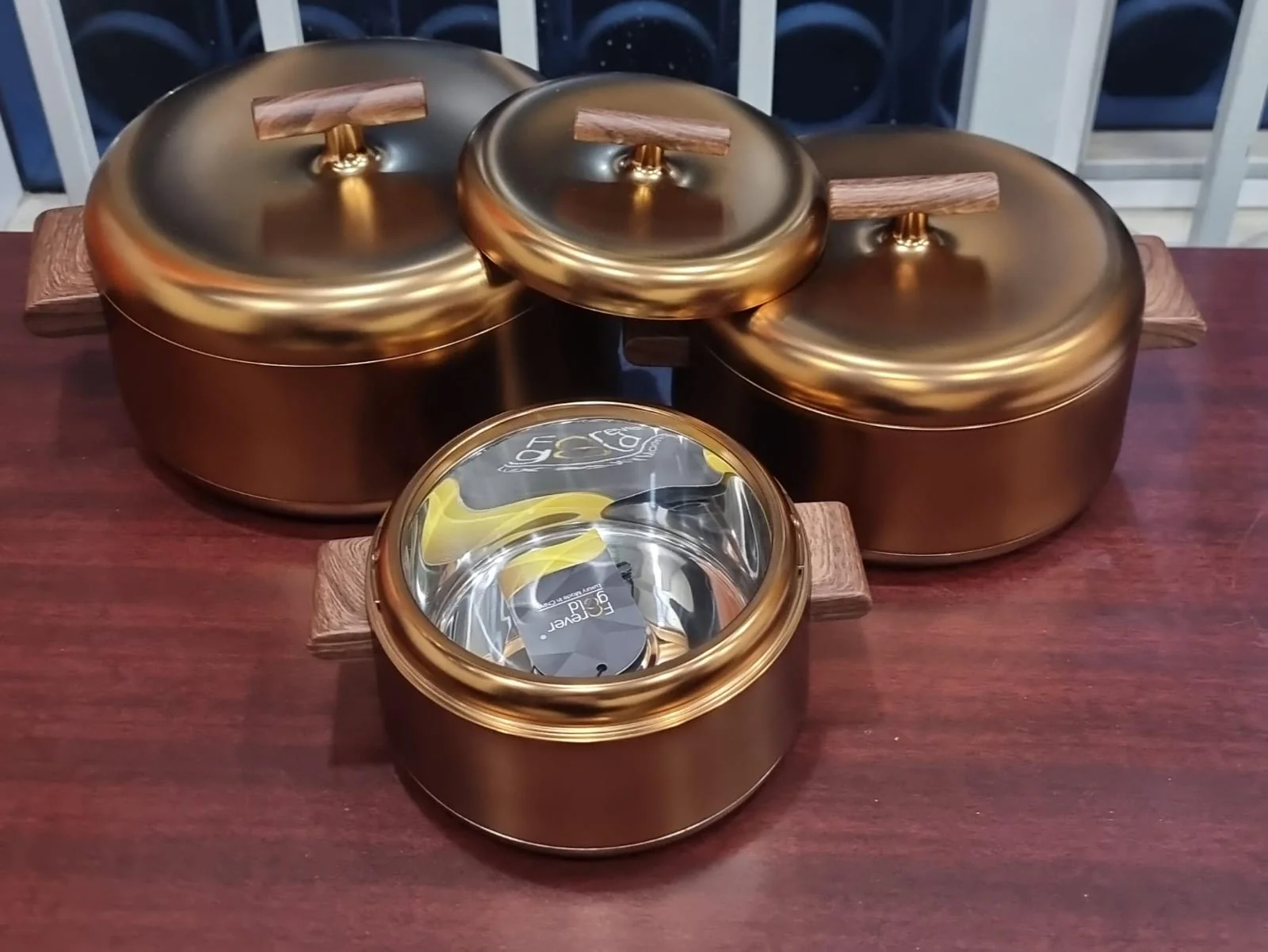 Unique Very High quality forever gold insulated hotpots - Image 4