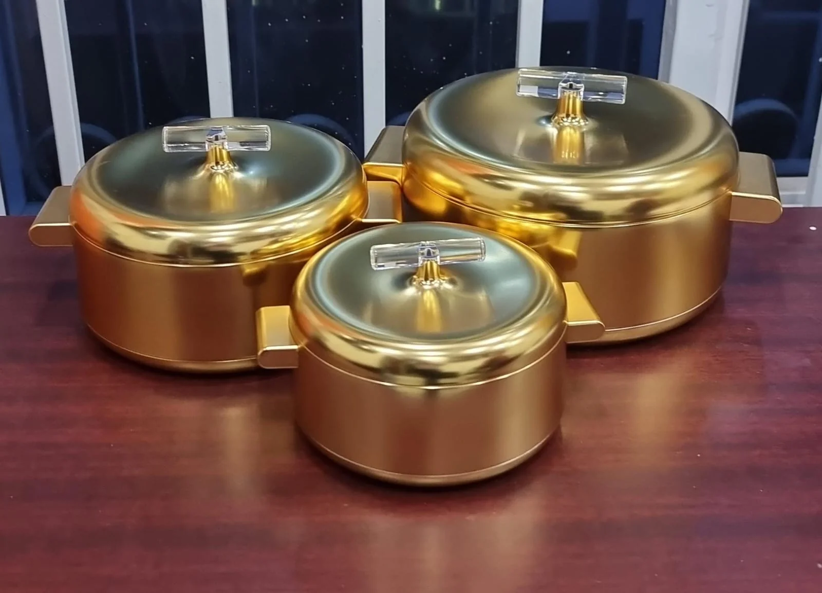 Unique Very High quality forever gold insulated hotpots - Image 5