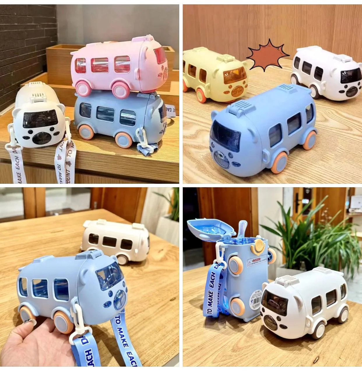 Unique water bottles with straw ,straps,stickers - Image 2