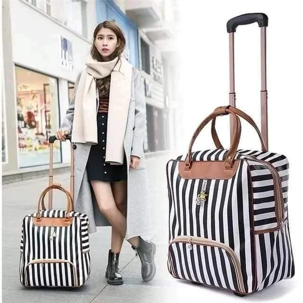 20” Cabin Size Universal Wheel Trolley Travel Bag | Lightweight Carry-On Suitcase - Image 3