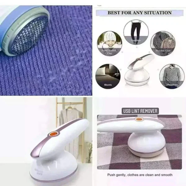 USB Rechargeable Lint Remover - Image 2