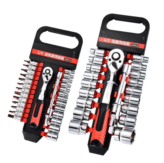 Versatile Drive Socket Tool Set for Vehicle Repair - Image 2
