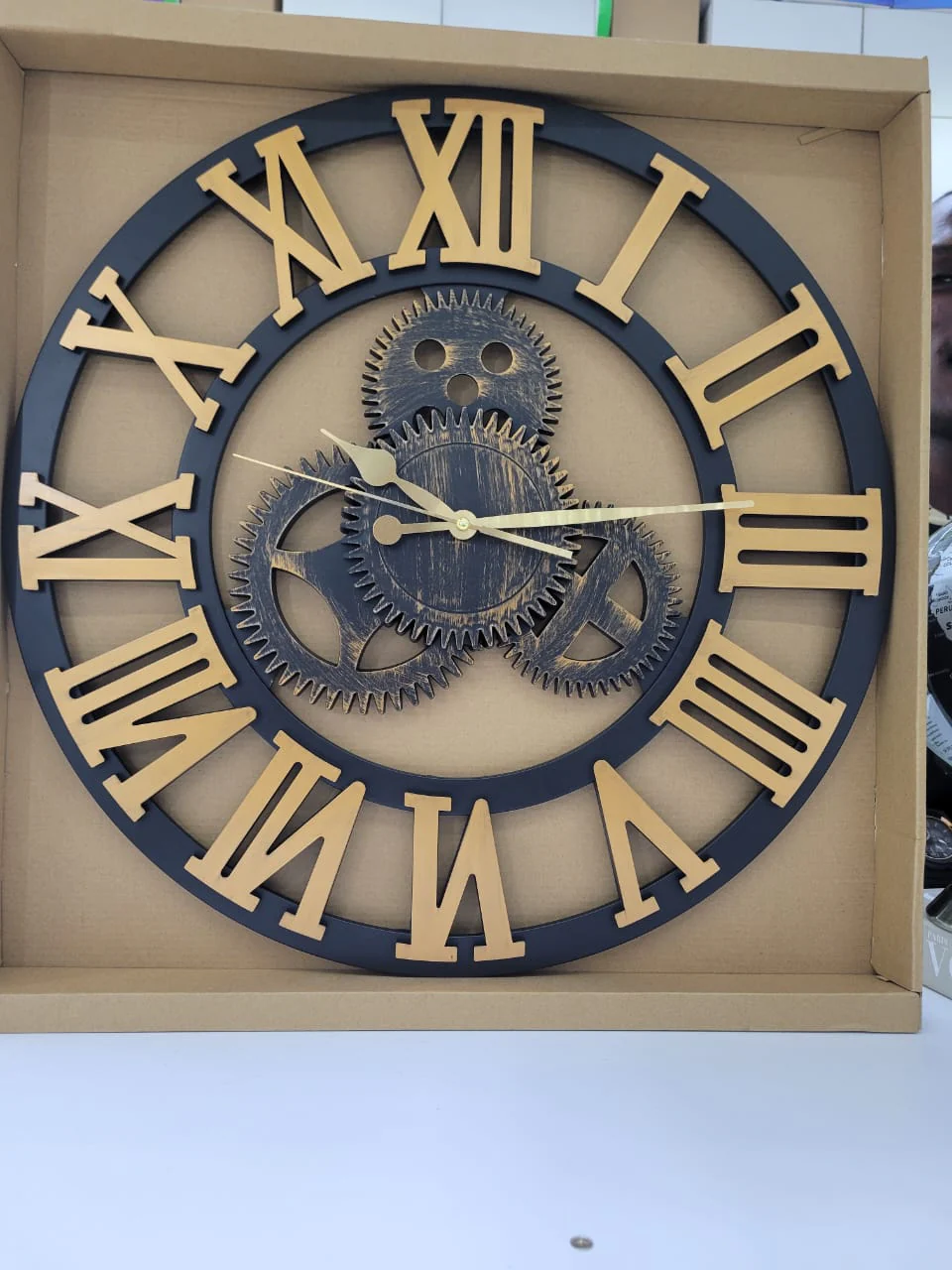 Vintage Gear Pocket wall clock - Image 5