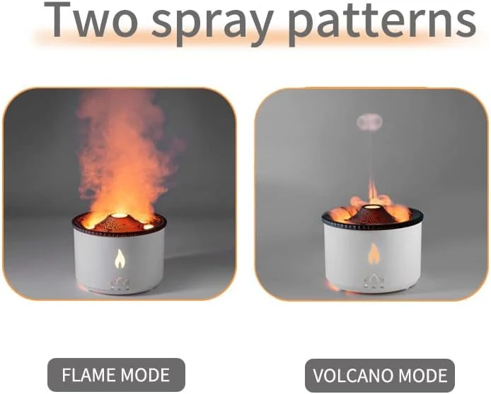 Volcano Humidifier Aromatherapy Essential Oil Diffusers 360ML,Air Diffuser/Humidifier - Image 4