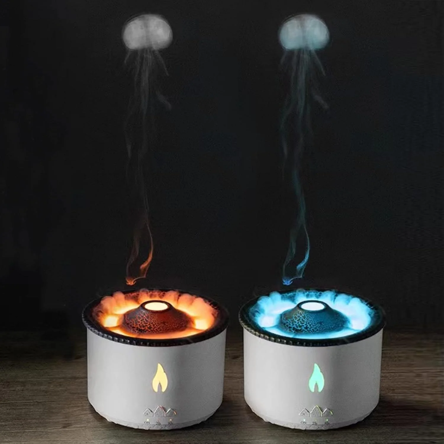 Volcano Humidifier Aromatherapy Essential Oil Diffusers 360ML,Air Diffuser/Humidifier - Image 6