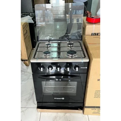 VOLSMART 60*60 4 GAS BURNERS Free Standing Cooker with GAS OVEN - Image 3