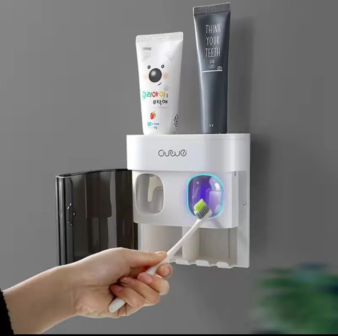 Wall-Mounted Automatic Toothpaste Dispenser - Image 3