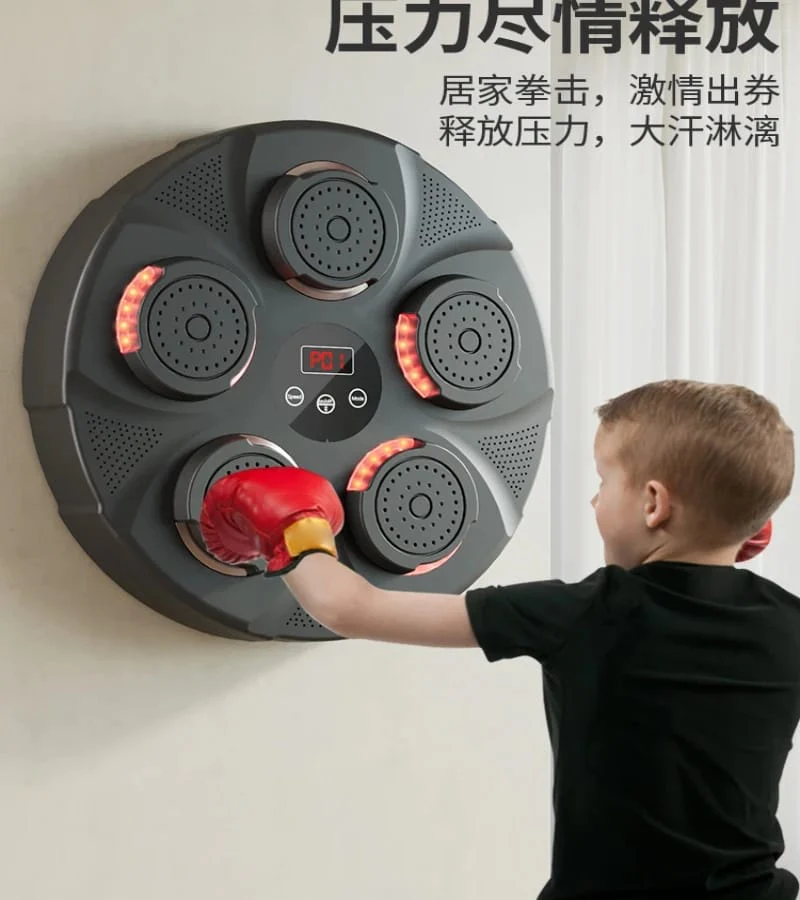 Wall Mounted Punch Boxing Trainer with LED Display. - Image 2
