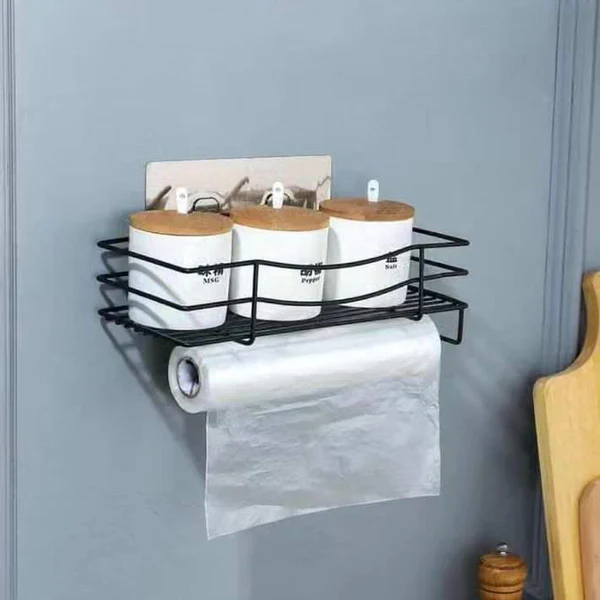 Wall Mounted Self Adhesive Storage Rack - Image 2