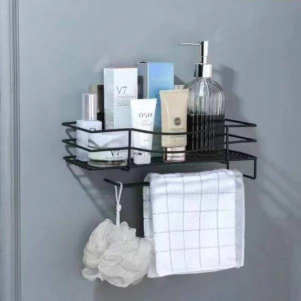 Wall Mounted Self Adhesive Storage Rack - Image 3