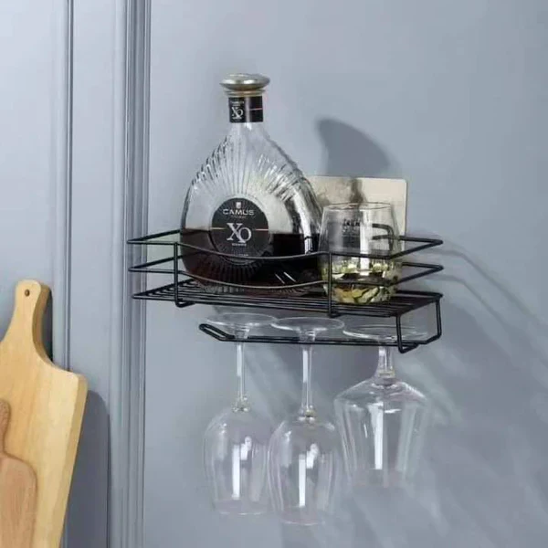 Wall Mounted Self Adhesive Storage Rack - Image 4
