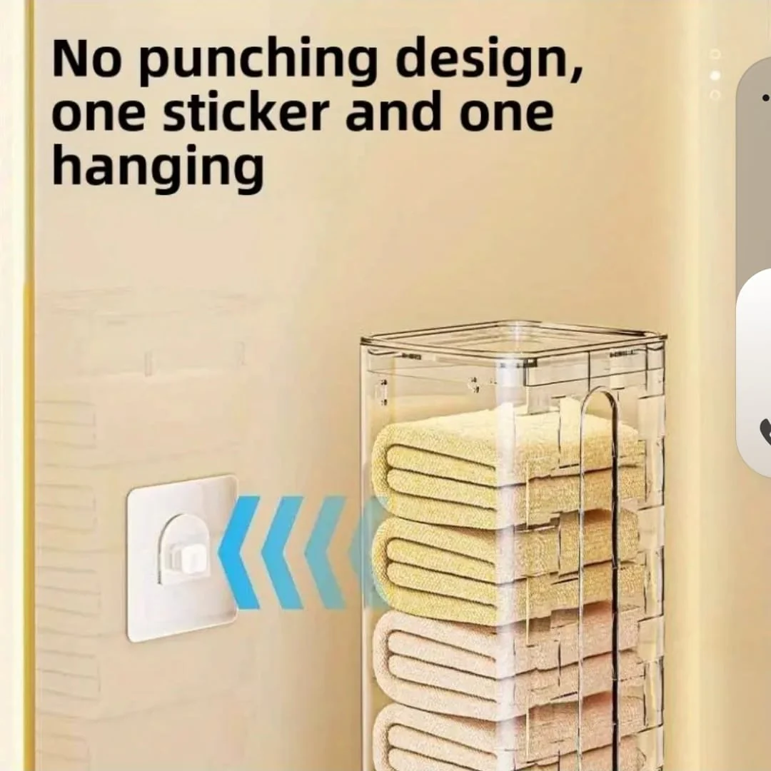 Wall-Mounted Socks & Underwear Storage Box - Image 3