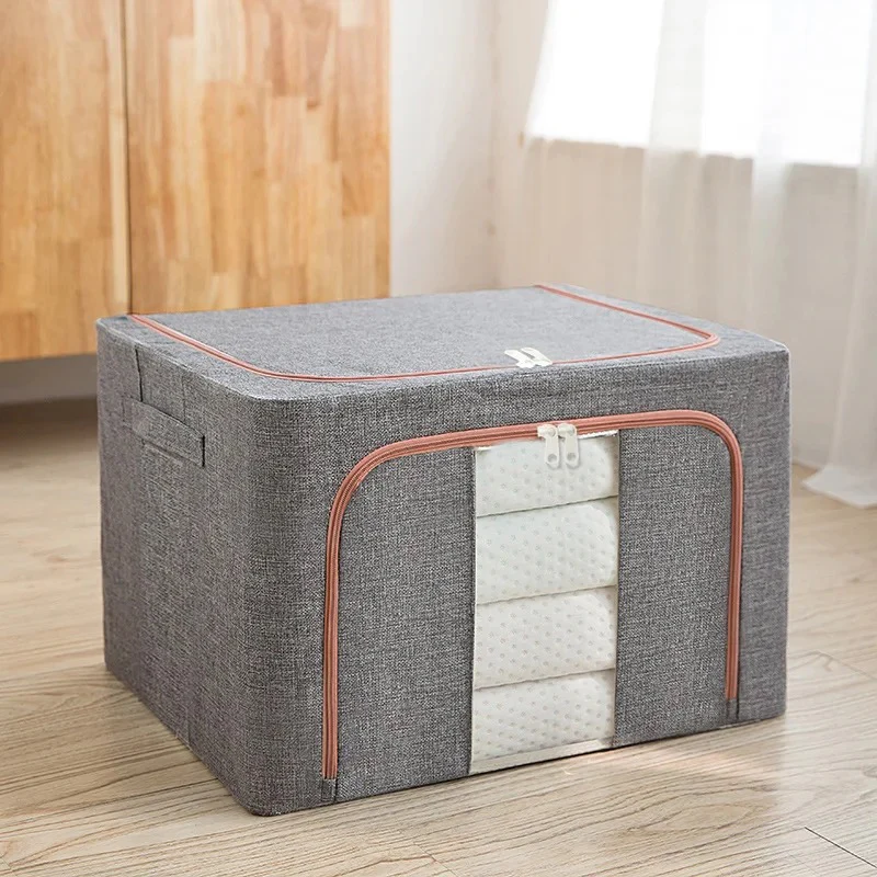 Wardrobe Closet Clothes Storage Organizer Boxes 24L - Image 3