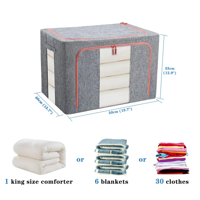 Wardrobe Closet Clothes Storage Organizer Boxes - Image 10