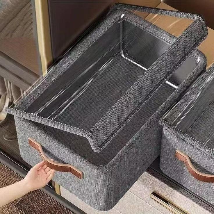 Wardrobe Foldable Clothes Organizer with a Cover - Image 4