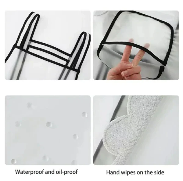 Waterproof Transparent Kitchen Aprons - Image 6