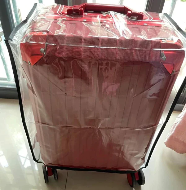 Waterproof Transparent Suitcase Protector | Clear PVC Luggage Cover - Image 3