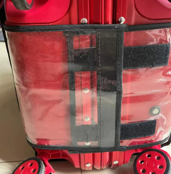 Waterproof Transparent Suitcase Protector | Clear PVC Luggage Cover - Image 4