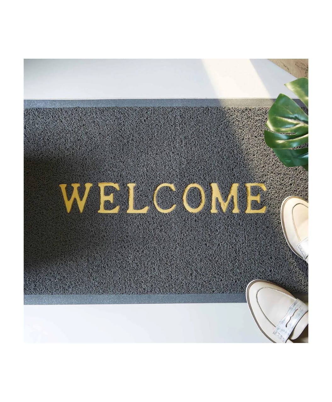 Welcome door step rough rag carpet - Image 4