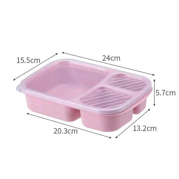 Wheat Straw Microwavable Lunch Box - Image 5