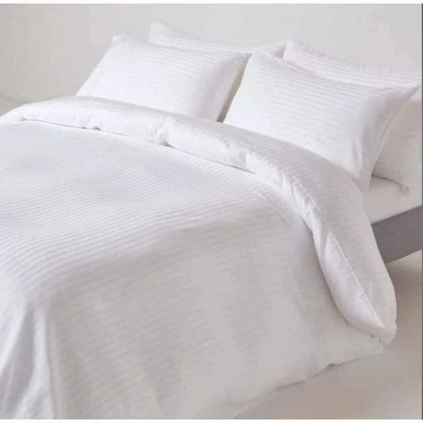 White striped Duvet Cover - Image 4