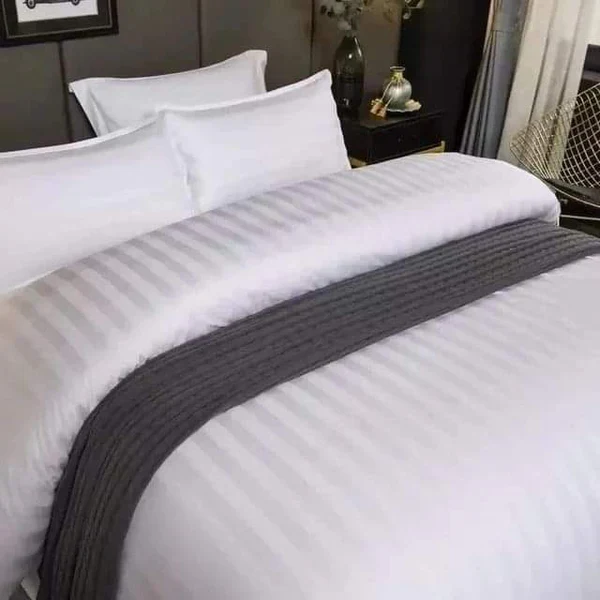 White striped Duvet Cover - Image 6