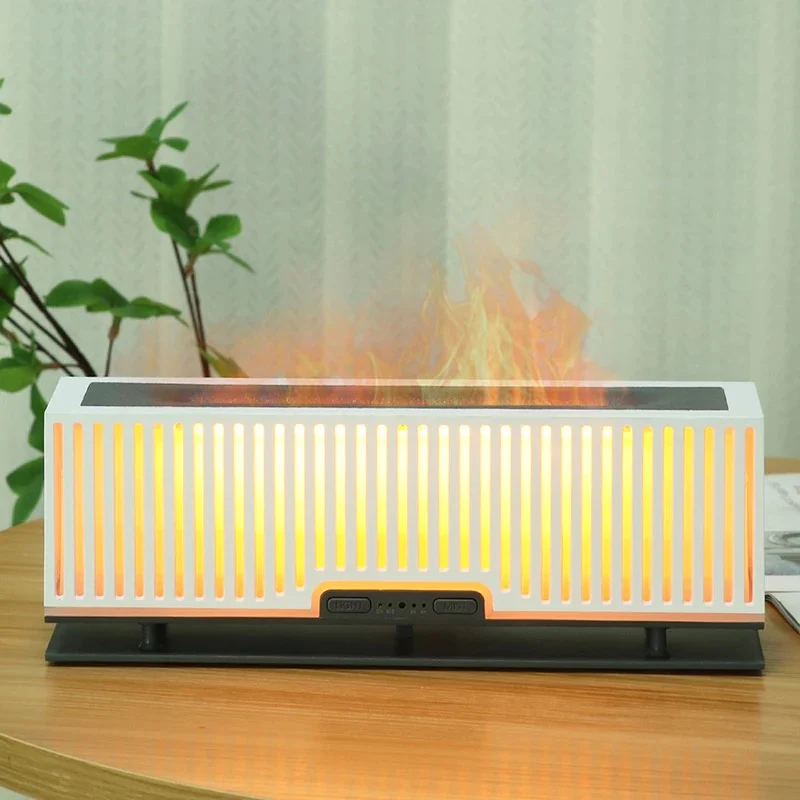 Flame Diffuser Ambient Light Ultra Sound Essential Oil Diffuser 200ml - Image 2