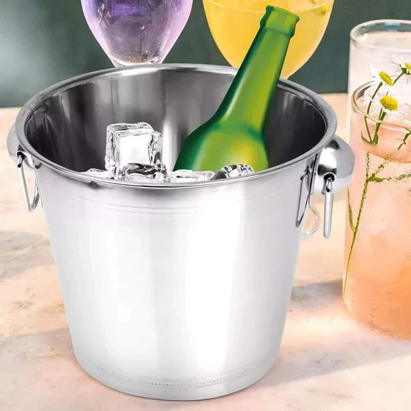 Wine Bucket with two rib & Ring Handle - Image 3