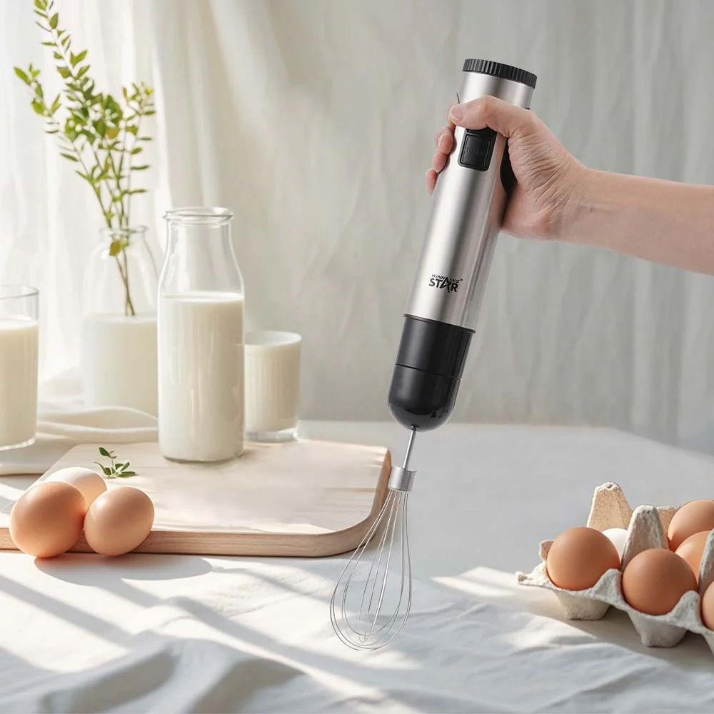 Winning Star 4-in-1 Electric Hand Mixer & Blender 220V | Egg Whisk Kitchen Hand Blender - Image 4