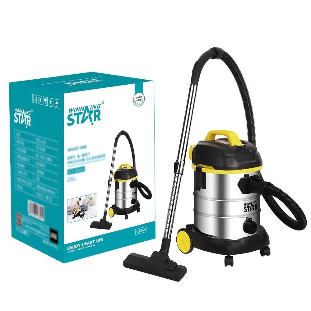 Winning Star Barrel Vacuum Cleaner 25L 1800W | Heavy Duty Floor & Carpet Vacuum - Image 2