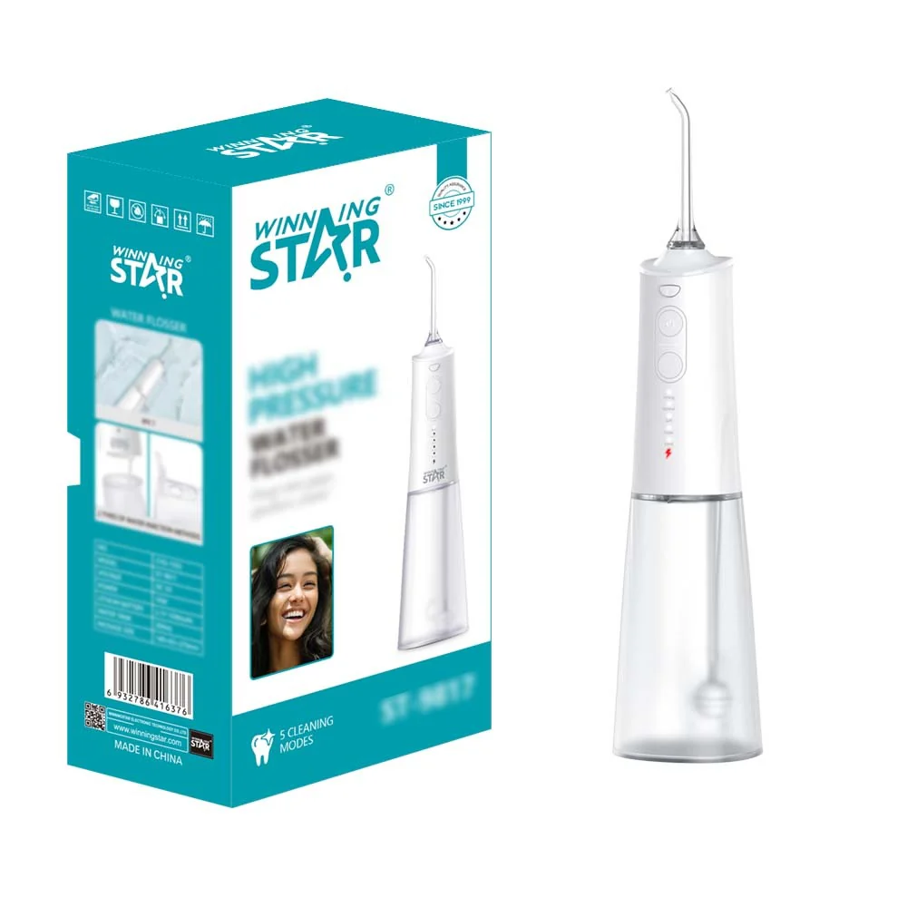 Winning Star IPX7 Waterproof Rechargeable Dental Water Flosser | Electric Oral Irrigator - Image 2