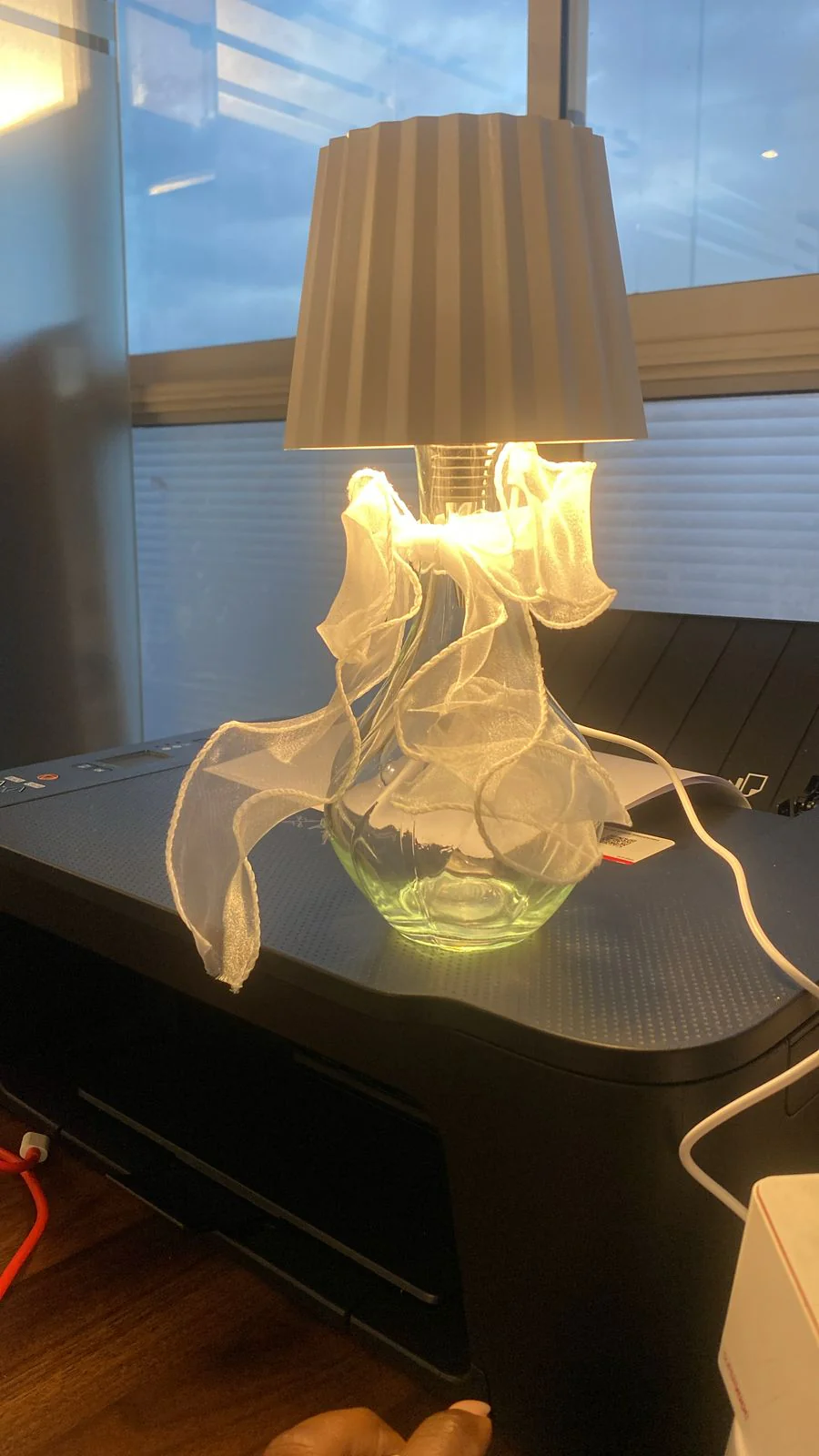 Wireless LED Bottle Lamp with Ribbon - Image 2